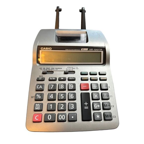 Casio HR-100TM Desktop Printing Calculator - Picture 7 of 16